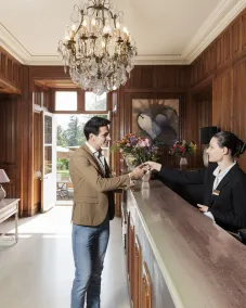 Château Du Boisniard Hôtel Chambretaud - Réception