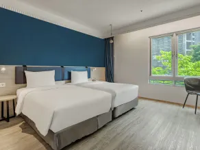 CHECK inn Select Taipei Nangang - Ausblick vom Zimmer