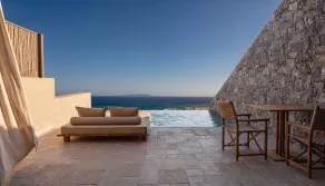 Lofos Social House - Vue de la chambre