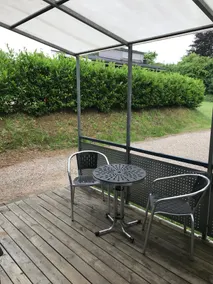 Fjordlyst Hotel - Ausblick vom Zimmer