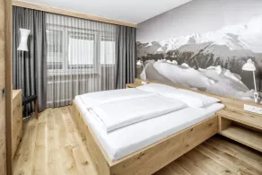 Sporthotel Silvretta Montafon - Vue de la chambre