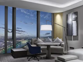 Hilton Zhuji - Ausblick vom Zimmer
