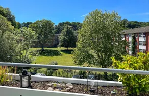Gemütliche 1-Zimmer-Wohnung in. - Ausblick vom Zimmer