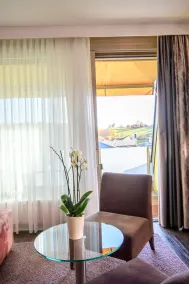 Hotel Vier Jahreszeiten Loipersdorf - Ausblick vom Zimmer