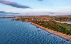 Golden sands holiday park- pitch H84 - Utsikt från luften