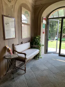 Castello La Rocchetta - Sitzecke in der Lobby