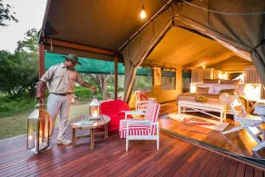 Flameback Eco Lodge - Vue de la chambre