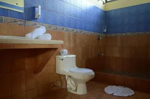 Hotel Erupciones Inn - Badrum