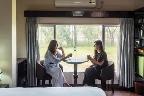 Lumbini Hokke Hotel - Ausblick vom Zimmer