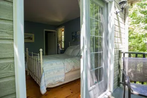La Chaumiere de l' Anse - Ausblick vom Zimmer