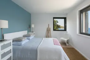 Voll ausgestattete Villa mit Terrasse, privatem Pool und Grill | Poolblick | Perfekt für die Arbeit von Zuhause | Haustiere erlaubt - Zimmer