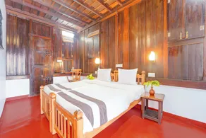 Alaya Stays Palm Dale Heritage Backwater Retreat with Garden & Restaurant - Chambre