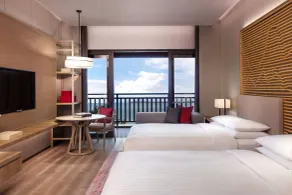 Shenzhen Marriott Hotel Golden Bay - View from room