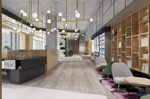 Q-Box Hotel Shanghai Nanqiao - Reception