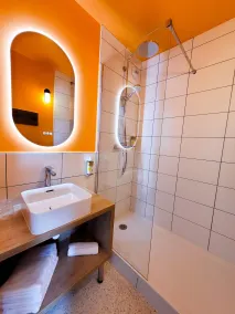 greet hotel Castets Coeur des Landes - Badrum