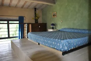 Agriturismo 'Molinuzzo - Joshua' mit Gemeinschaftspool, privater Terrasse und WLAN - Zimmer