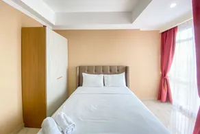 Nice Designed And Homey Studio At Menteng Park Apartment - Værelse