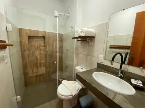 Kailua apartamentos e suítes  - Badeværelse
