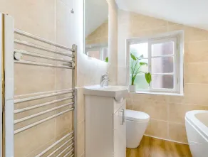 Papist Hall Cottages - Badezimmer