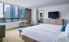 The Marquette Hotel, Curio Collection by Hilton - Chambre