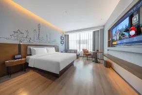 UrCove by Hyatt Guangzhou Baiyun Airport Free Airport Shuttle & Free Canton Fair Shuttle - Vista dalla camera