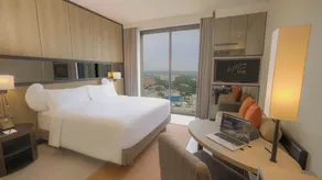 Whiz Luxe Hotel Spazio Surabaya - View from room
