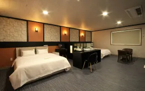 GoldenRoot Hotel in Gimhae - Chambre