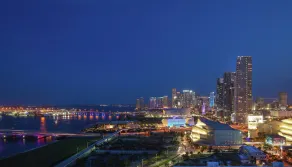 Hilton Miami Downtown - Vue de la chambre
