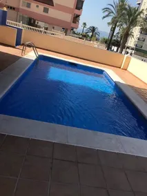 Splendid New Apartment With Swimming Pool 50 Meters From the Beach of San Antoni - Pool