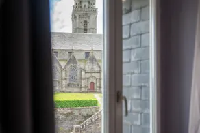 Logis Auberge Saint Thégonnec & son Restaurant - Ausblick vom Zimmer