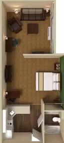 Extended Stay America Suites - Hartford - Meriden - Chambre