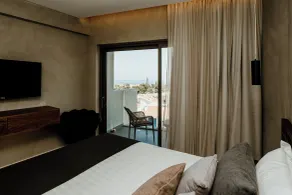 Cavo Zoe Seaside Hotel - Vue de la chambre
