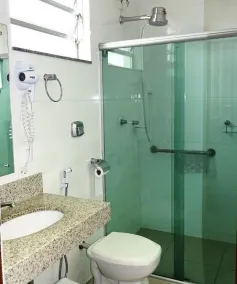 Apart Hotel Água Limpa - Bathroom