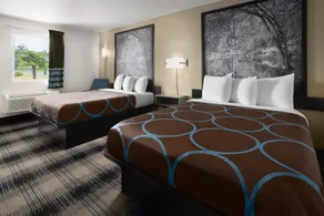 Super 8 by Wyndham Perry National Fairground Area I-75 - Chambre