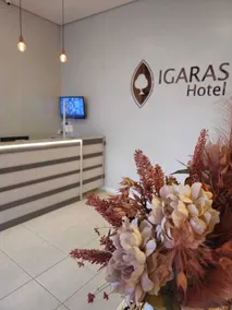 Igaras Hotel - Centro de Otacílio Costa, 49km de Lages - Rezeption