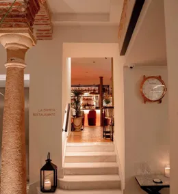 La Fonda Heritage Hotel Luxury, Relais & Châteaux - Restaurante
