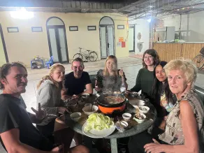 Noibai Athena Homestay - Restaurante
