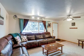 Peaceful Nature Escape w/ Deck in North Pole! - Interior