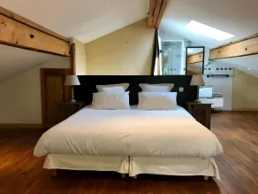 Bed & Breakfast mit Terrasse, schnellem Internet und Garten | Gartenblick - Zimmer