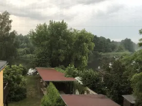 Riverside Inn - Ausblick vom Zimmer