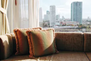 Shangri-La Bangkok - Vue de la chambre