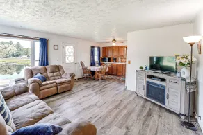 Waterfront Retreat w/ Dock & Yard in Reed City! - Interior