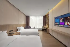 Paco Hotel Guangzhou Baiyun Airport Liantang Metro - Habitación