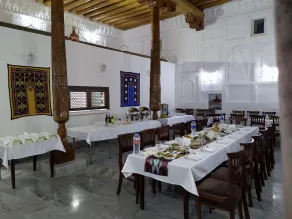 New Star Boutique hotel - madrasah Muhammad Mahram 1903 in UNESCO World Heritage Site - Restaurant