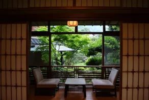 Nishimuraya Honkan - Vue de la chambre