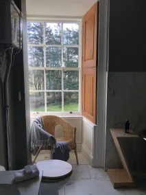 Forss House - Udsigt fra værelset