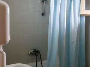 Camera privata con terrazza, griglia e giardino | Vista sulla montagna | Accanto alla spiaggia - Bagno
