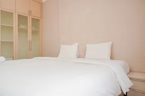 Homey And Compact 2Br Marina Ancol Apartment - Chambre