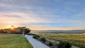 Lone Point Cellars - Vue de la chambre