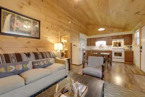 Cozy Cabin By Gsmnp! Soaking Tub, Views + Fire Pit - Innenbereich